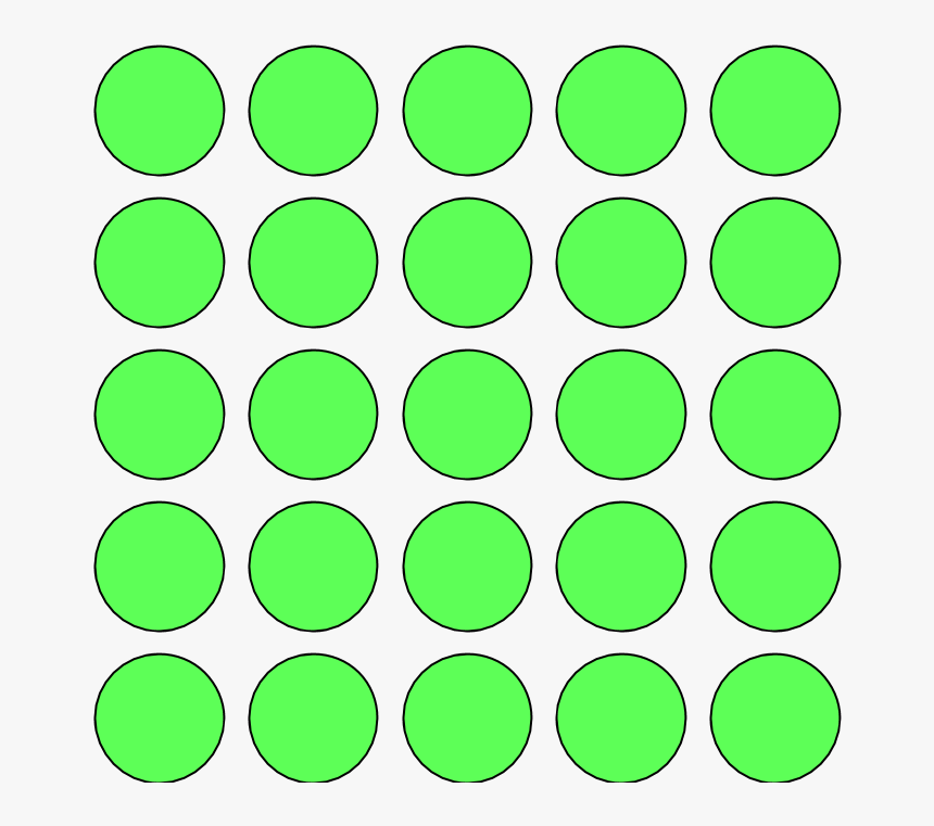 A Square Of Dots - Circle, HD Png Download