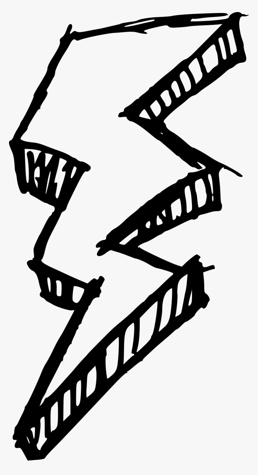 Lightning Sketch, HD Png Download
