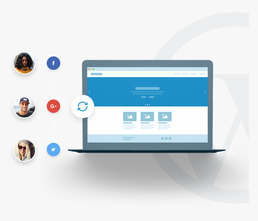 Nextend Social Login Promo - Display Device, HD Png Download