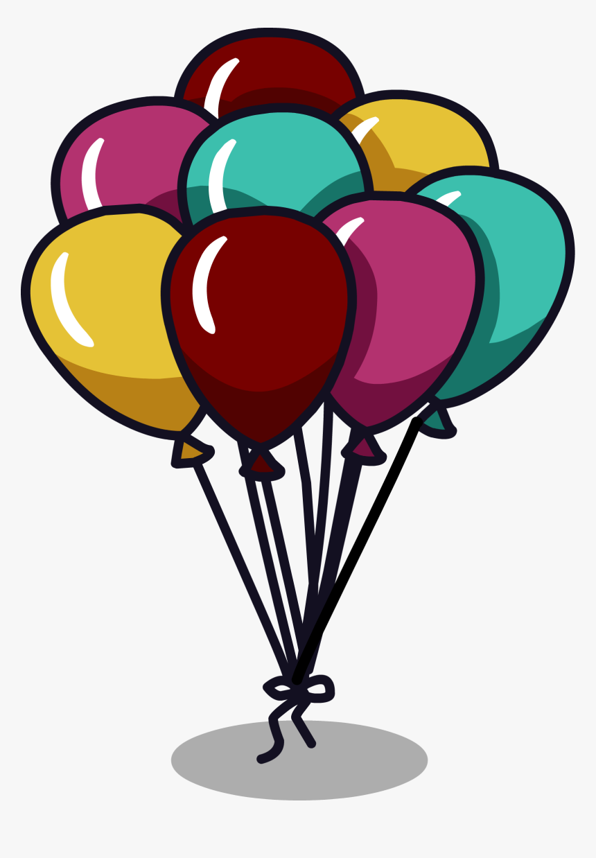 Transparent Balloon Icon Png - Party Furniture Club Penguin, Png Download