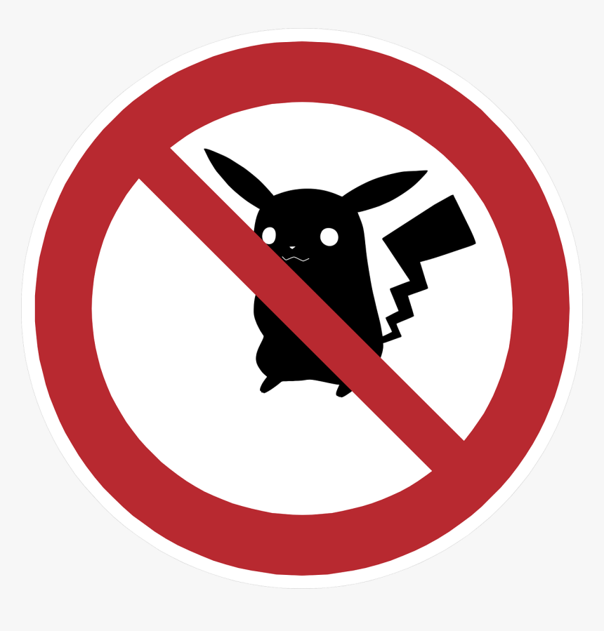 Warning Pikachu, HD Png Download