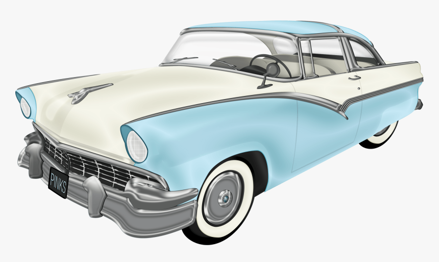 Vintage Car Png, Transparent Png