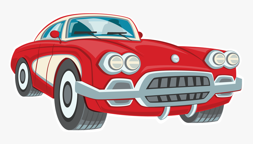 Classic Clip Art Swing - Vintage Car Clipart Png, Transparent Png