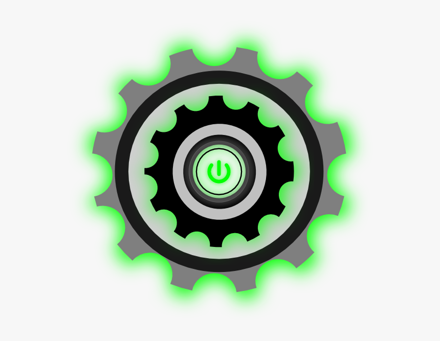 Power Button Gear Svg Clip Arts - Manage Time Icon, HD Png Download