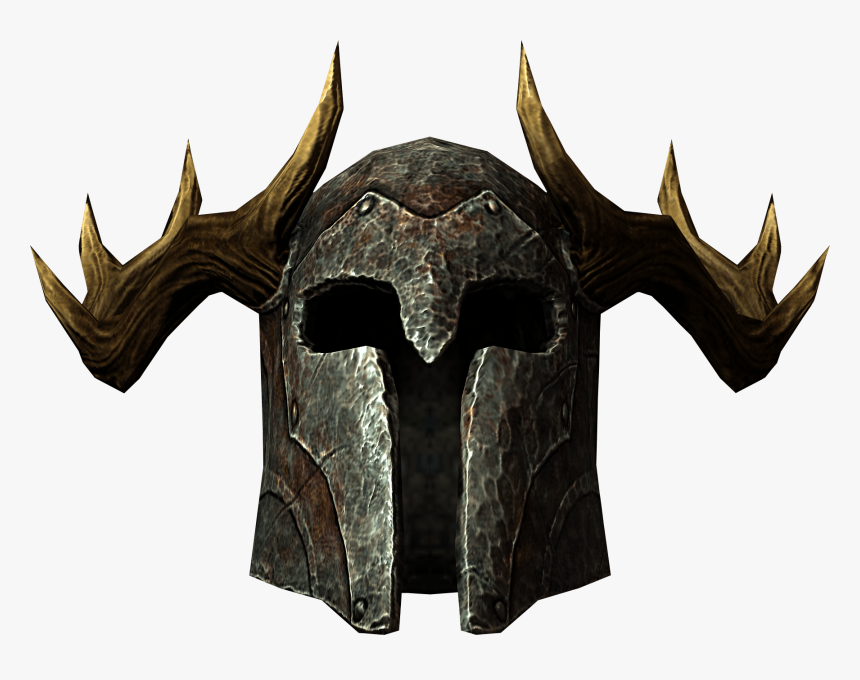 Elder Scrolls Skyrim Helmet - Skyrim Png, Transparent Png
