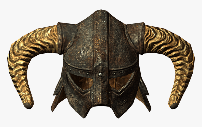 Elder Scrolls Skyrim Helmet Close Up - Skyrim Iron Helmet Png, Transparent Png