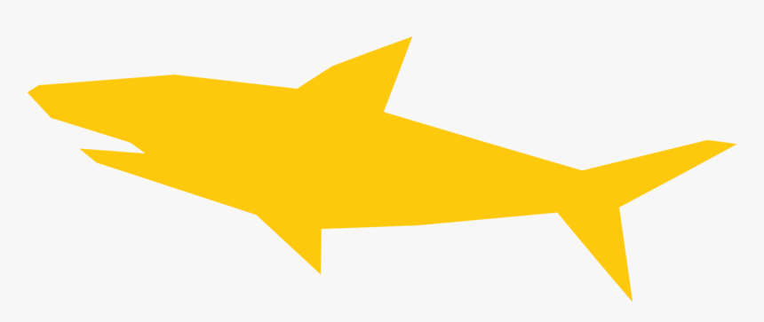 Angle,fish,yellow - Yellow Shark Clipart, HD Png Download