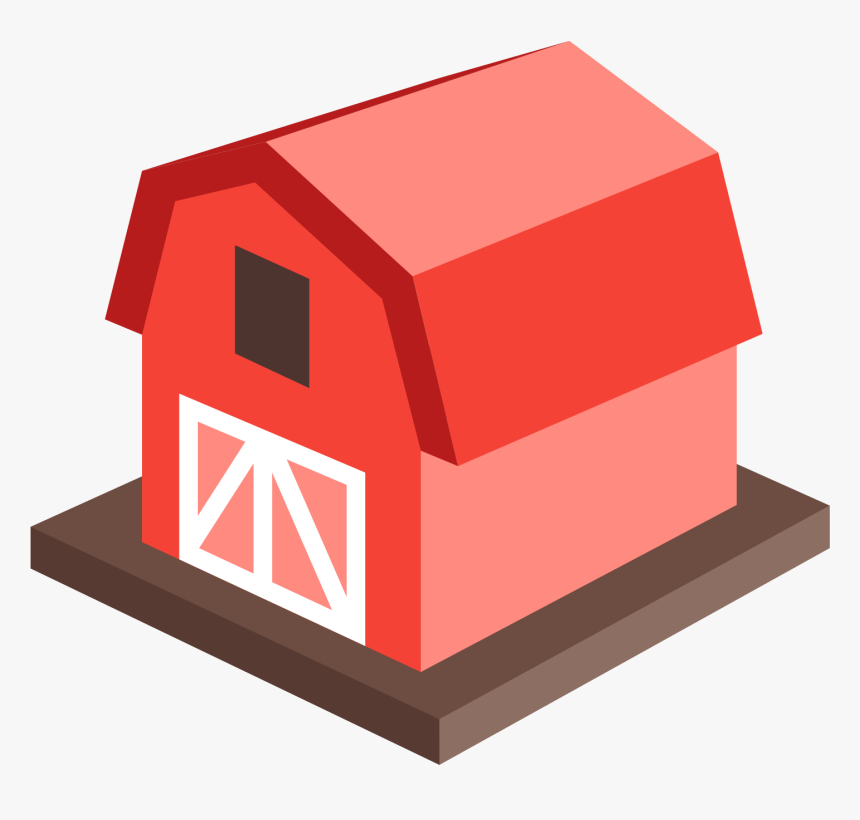 Farm Icon 3d Png, Transparent Png