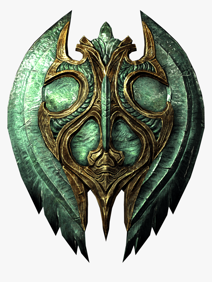 Elder Scrolls Skyrim Glass Shield - Elder Scrolls Shield, HD Png Download