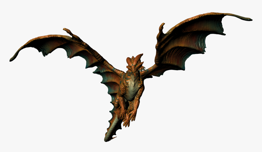 The Elder Scrolls V - D&d Dragon Art Transparent, HD Png Download