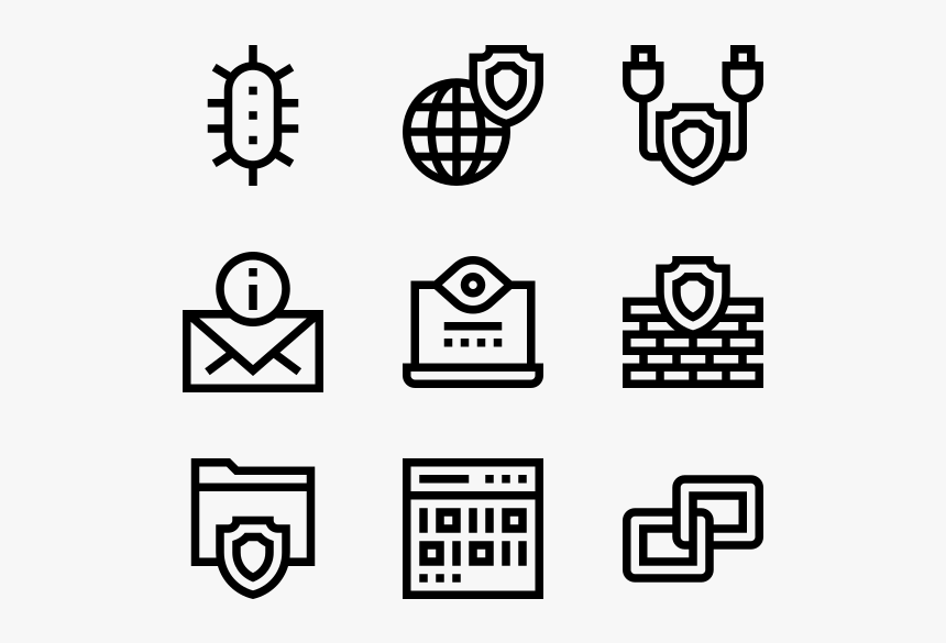 Internet Security - Design Vector Icon, HD Png Download