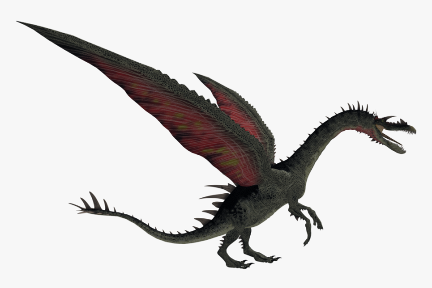 The Elder Scrolls Clipart Skyrim Png - Realistic Flying Dragon Png, Transparent Png