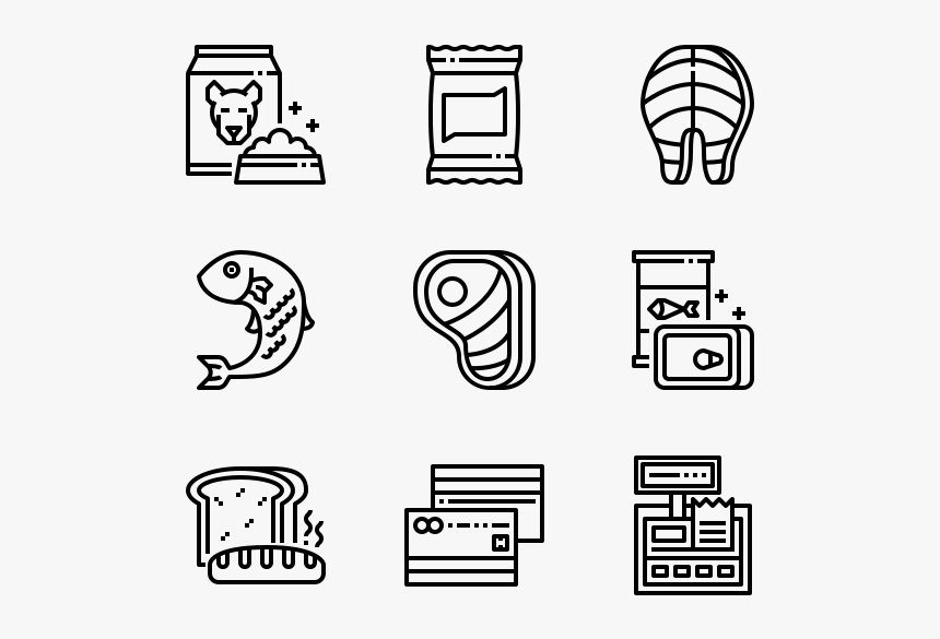 Supermarket - Resume Icons Png, Transparent Png