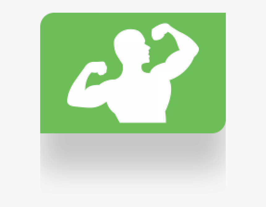 Male Gymnast Flexing Arms - Gym, HD Png Download