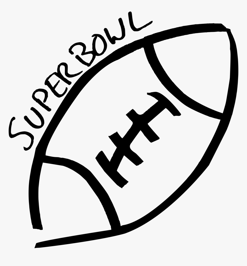 Football Sketch Clip Arts - Football Png Sketch, Transparent Png