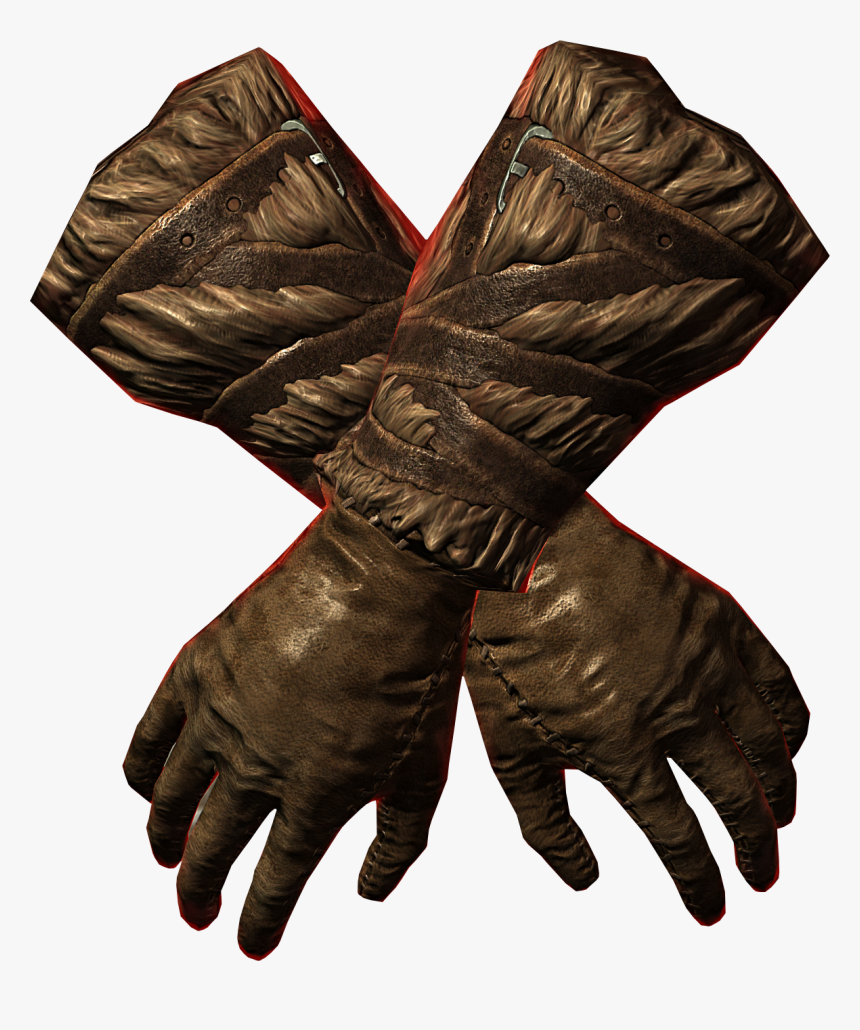 Skyrim Gloves, HD Png Download