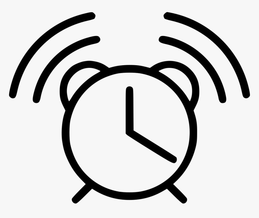 Wake Up - Alarm Clock Line Art, HD Png Download