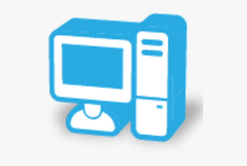 My Computer Icon Blue Computer Icon Png, Transparent Png