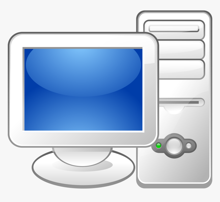 Computer N Screen - Computer Icon, HD Png Download , Transparent Png ...