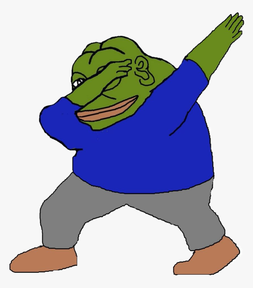 Pepe Dab Png, Transparent Png