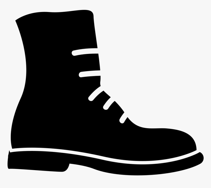 Military Boot Png Icon - Boot Icon Png, Transparent Png