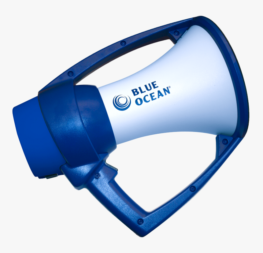 Blue Ocean Rugged Megaphone - Blue Ocean Megaphone, HD Png Download