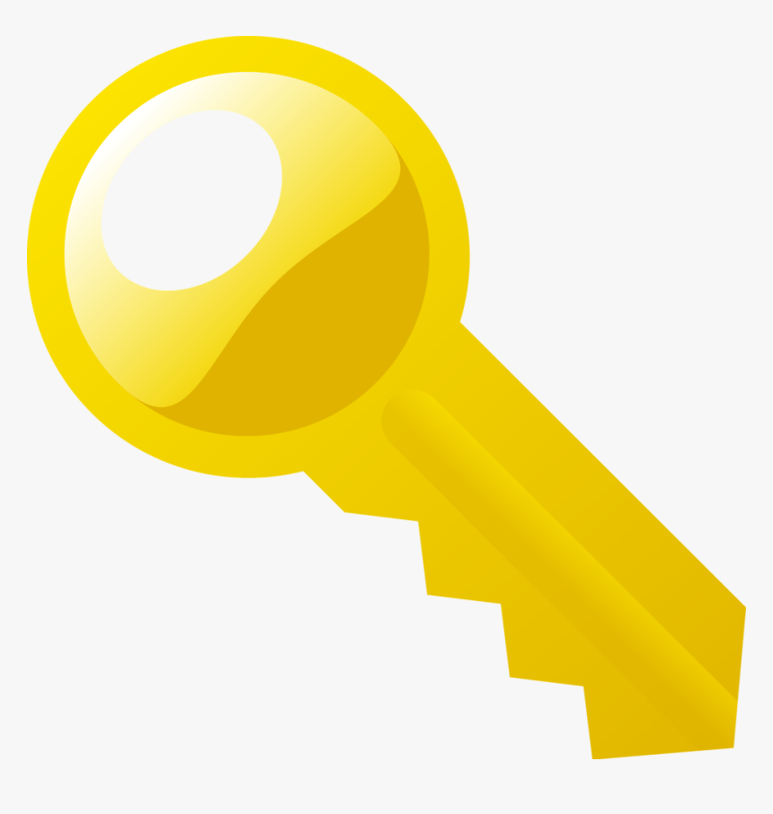 Outline Of A Key - Key Clip Art, HD Png Download