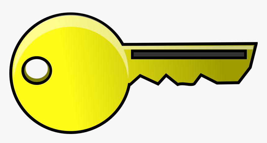 Gold Key Clipart - Keys Clipart, HD Png Download