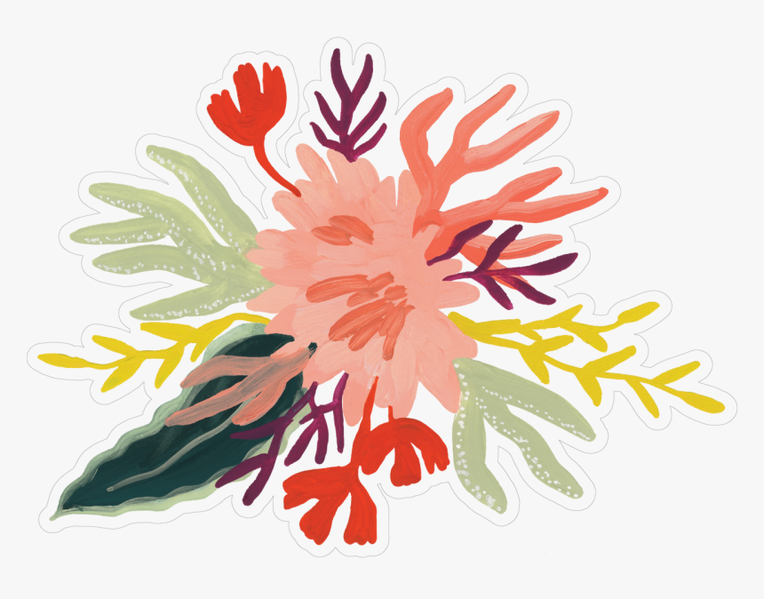 Coral Flowers Png, Transparent Png