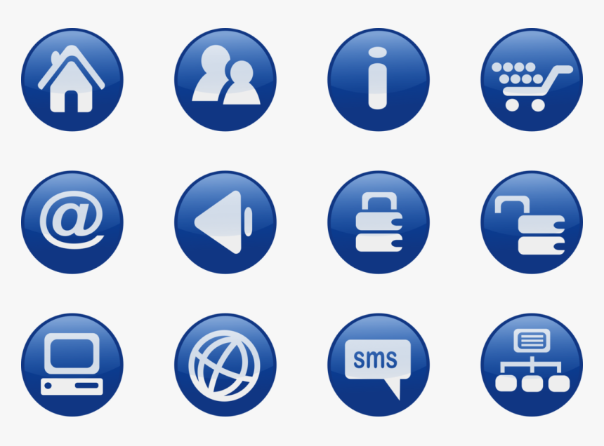 Computer Icon,area,logo - Website Icon Png Small, Transparent Png