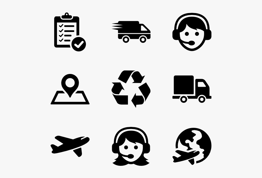Logistics Delivery - Movie Icons Png, Transparent Png