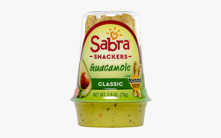 Sabra Story - Sabra Guacamole With Tostitos Rolls, HD Png Download