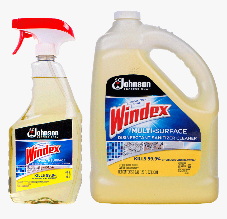 Transparent Windex Logo Png - Windex Multi Surface Disinfectant, Png Download