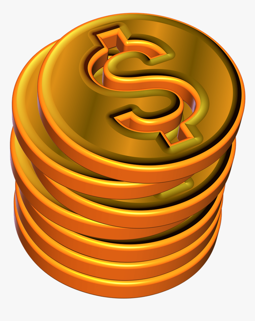 Pila De Monedes Png, Transparent Png