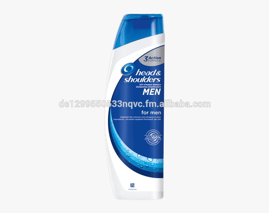 Head & Shoulders Shampoo 300ml For Men - Head And Shoulders Shampoo Template, HD Png Download
