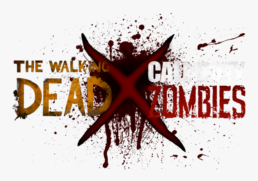 Walking Dead X Call Of Duty Zombies - Graphic Design, HD Png Download
