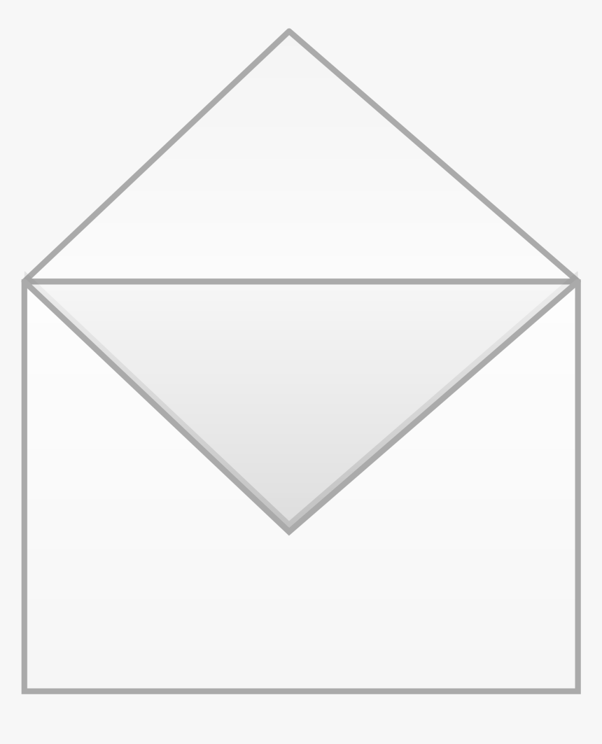 Collection Of Open - Envelope Clip Art Open, HD Png Download