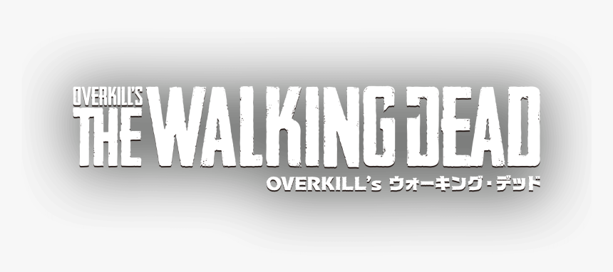 Walking Dead Logo Png - Monochrome, Transparent Png