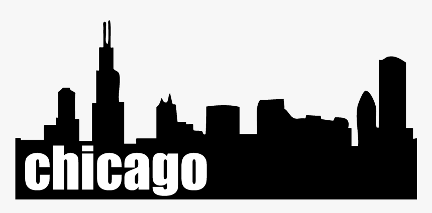 Download Chicago Png File - Chicago Skyline, Transparent Png