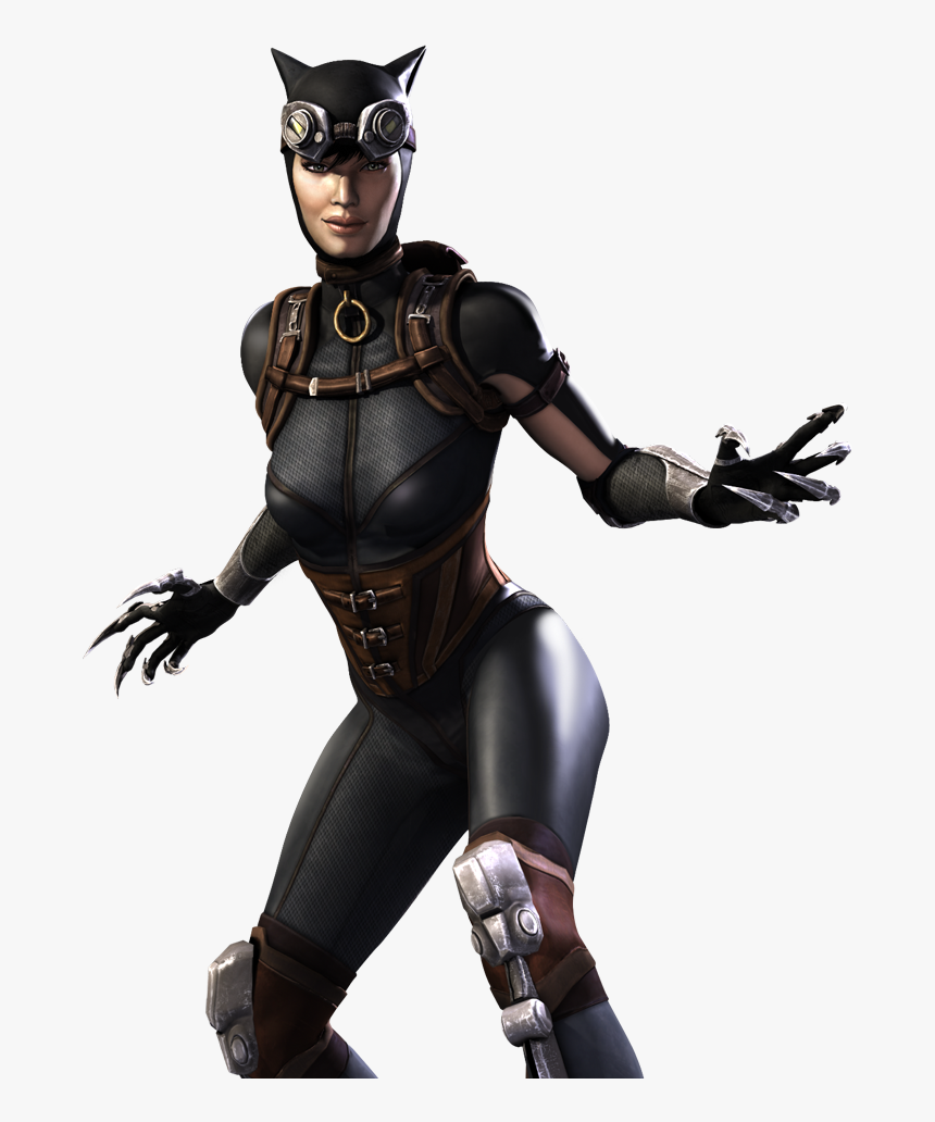 Catwoman-render - Catwoman Injustice, HD Png Download