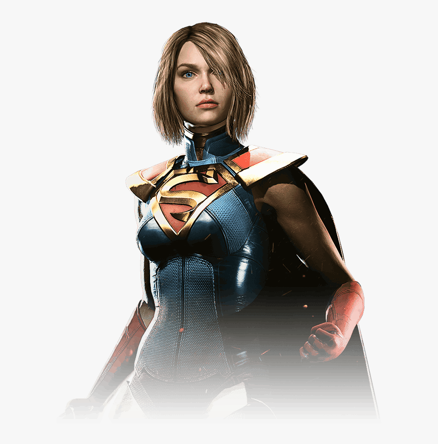 Supergirl Injustice 2 Design, HD Png Download