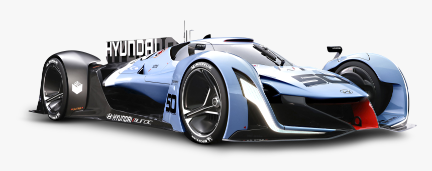 Hyundai N 2025 Vision Gran Turismo Blue Car Png Image - Hyundai N 2025 Vision Gran Turismo Png, Transparent Png
