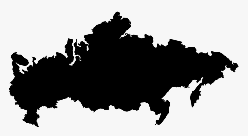 Russia, Map, World, Map Of The World, Earth, Vector - Russia Map Vector Png, Transparent Png