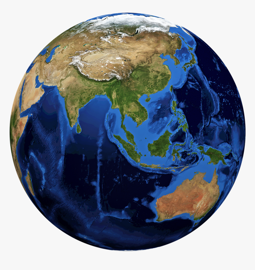 Earth Australia And America, HD Png Download