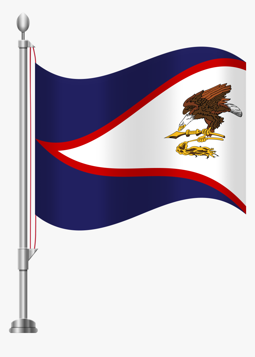 American Samoa Flag Png Clip Art, Transparent Png