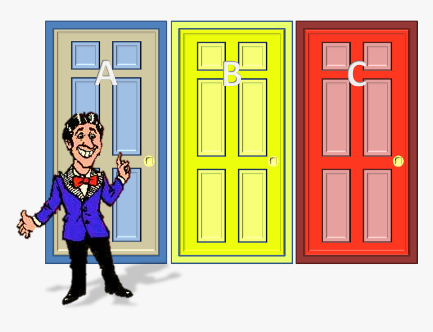 Mhp All Closed - Monty Hall Game Show, HD Png Download