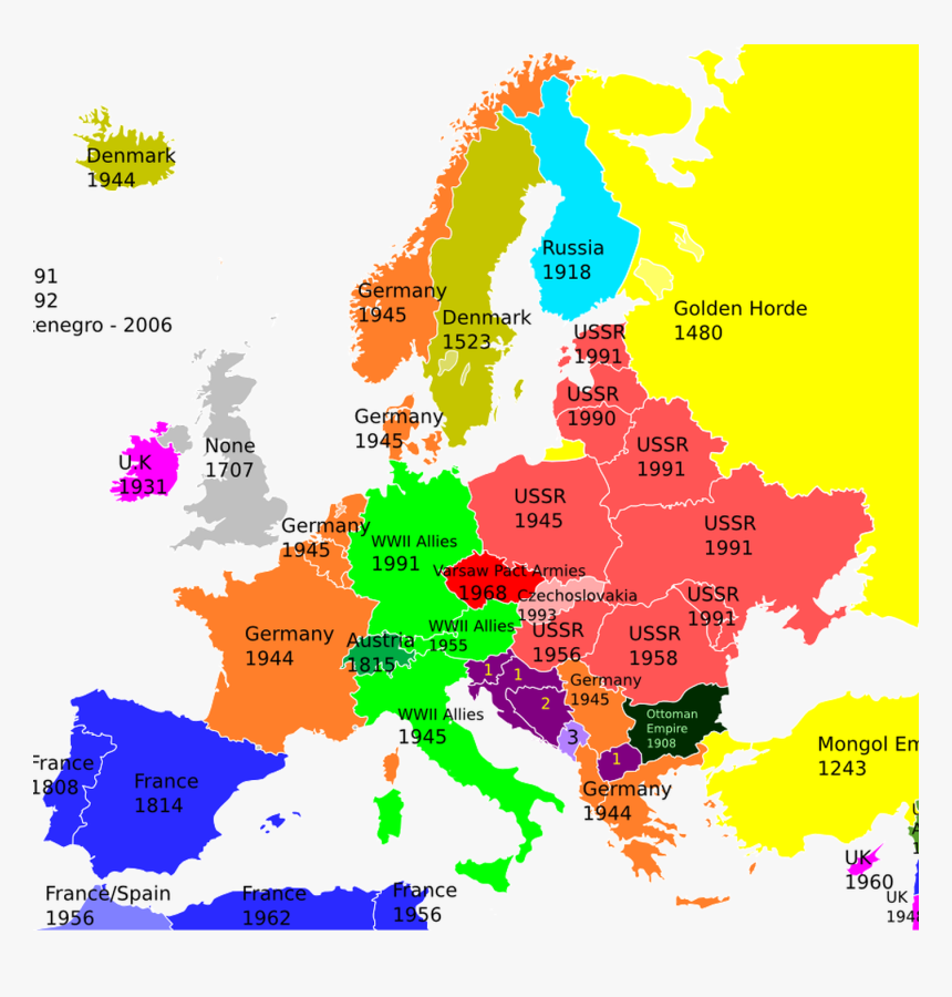 Clip Art An Awesome The Last - Countries Of Europe, HD Png Download