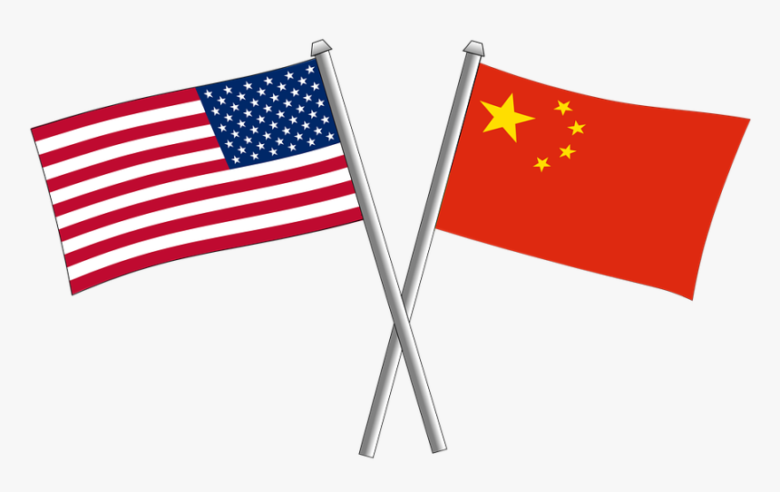 Friendship, Flag, Flags, Crossbred, America, American - Chinese American Flag Clipart, HD Png Download