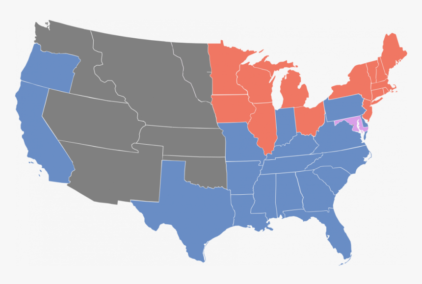 Fileus Governors Svg Commons Blue Map United States - Death Penalty States, HD Png Download