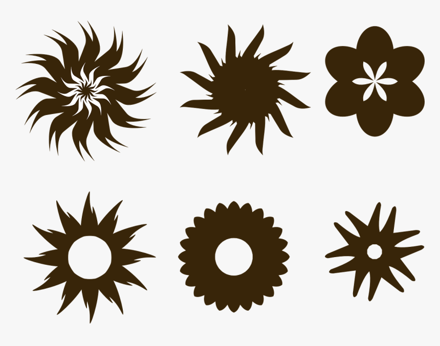 Swirls Flowers Elements Free Picture - Best Seller Sticker Png, Transparent Png